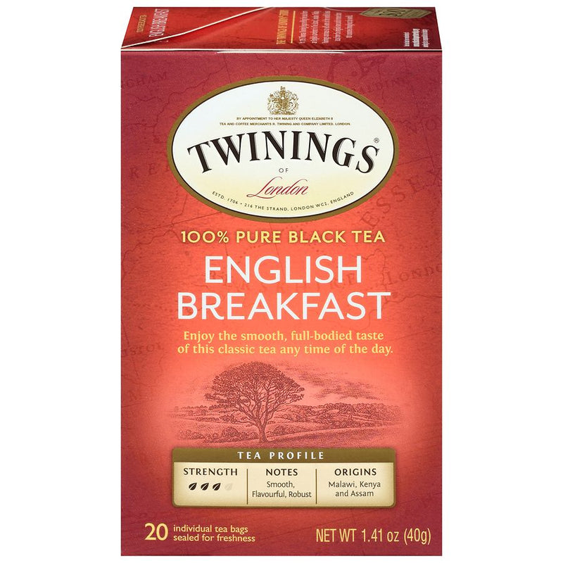 Twinings English Breakfast Tea Bags 20ct