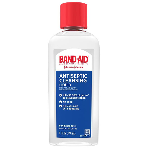 Band Aid Antiseptic Cleasing Liquid 6oz