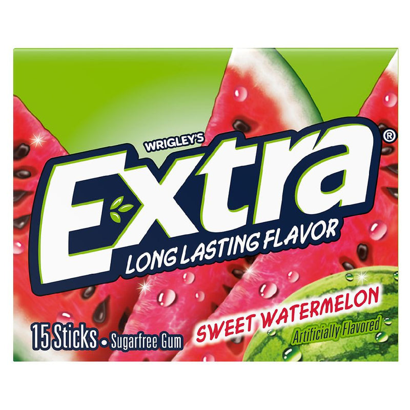 Extra Sweet Watermelon Sugar Free Gum 15ct