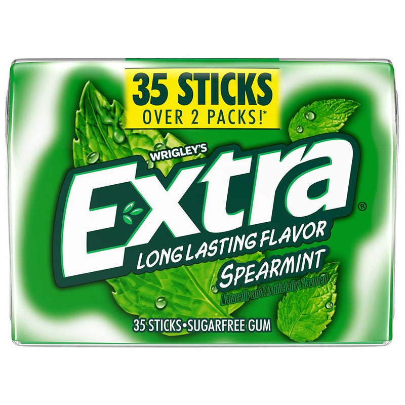 Extra Long Last Spearmint Sugar Free Gum 35ct