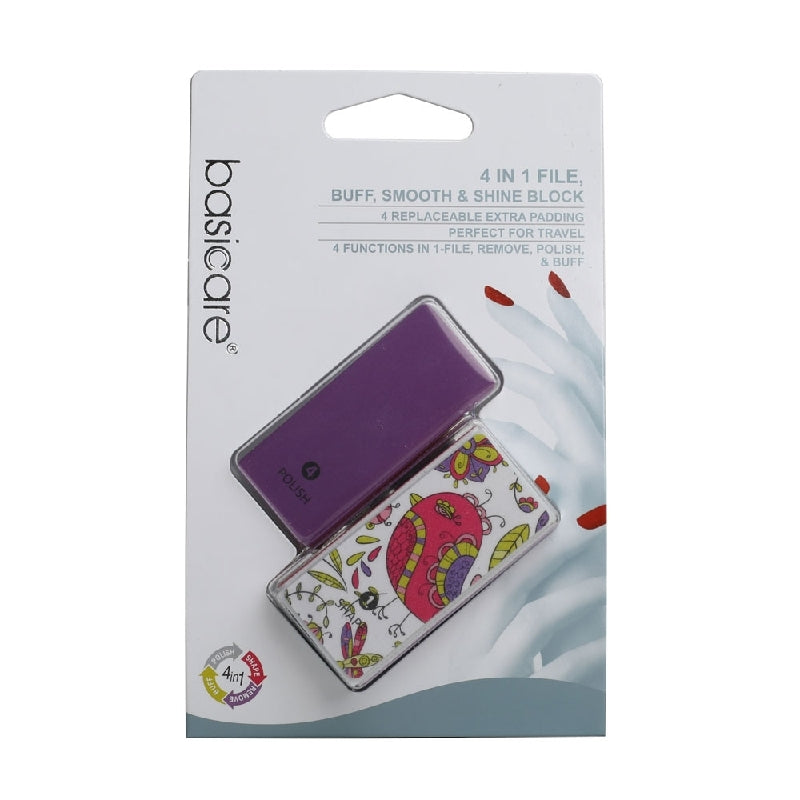 Basicare 4In1 File Buff Smooth & Shine 1945