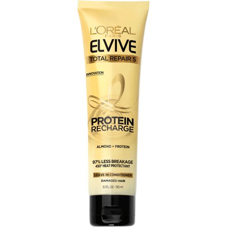 L'Oreal Paris Elvive Total Repair 5 Leave-In Conditioner, 5.1 Fl Oz