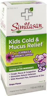 Similasan Kids Cold & Mucus Relief 4Oz