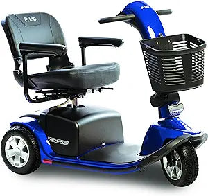 Orgullo Victory 10 Scooter azul Viper Viper de 3 ruedas
