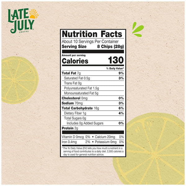 Late July Sea Salt Lime Chips