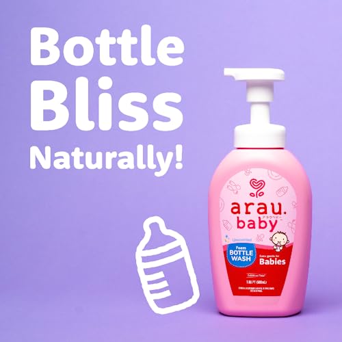 Arau Baby Foam Bottle Wash, 17 fl oz