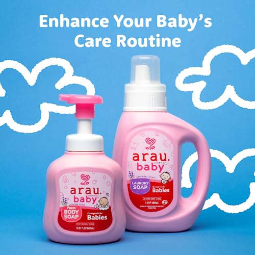 Arau Baby Foam Bottle Wash, 17 fl oz