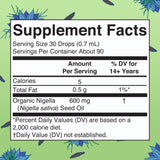 Mary Ruth's Organic Black Seed Oil Liquid Drops, 600 Mg, 2 Fl Oz