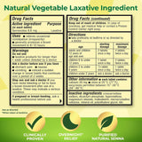 Tabletas de laxantes vegetales de Senokot 8.6mg 100ct