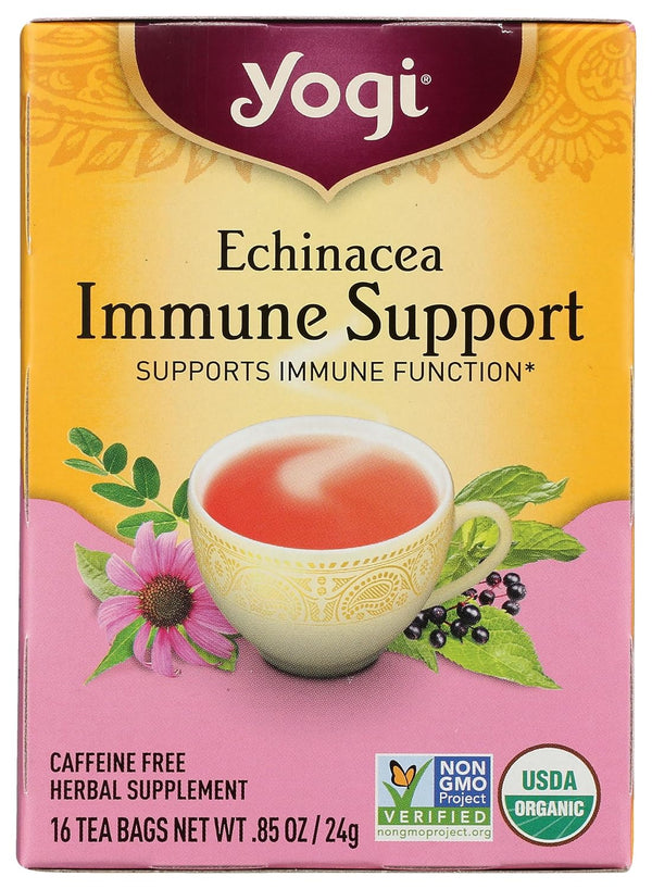 Yogi Tea Echinacea Immune Support 16 Tea Bag