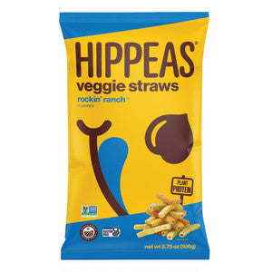 Hippeas Chickpea Veggie Straws Rockin' Ranch 3.75Oz
