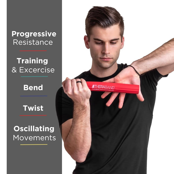 Theraband Flexbar Elbow Wellness LV1 Red - Light - Beginner