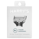 Harry's Razor Blade Cartridge Refills for Men 4 Cartridges