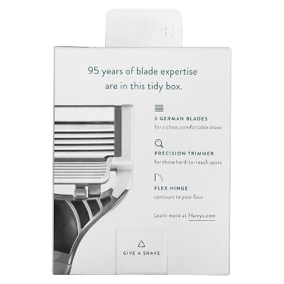 Harry's Razor Blade Cartridge Refills for Men 4 Cartridges