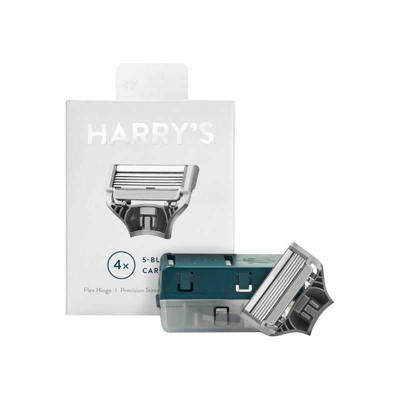 Harry's Razor Blade Cartridge Refills for Men 4 Cartridges