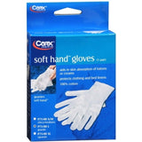 Glove de mano suave de Carex l 1 par