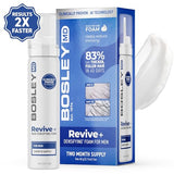BosleyMD Mens Revive+ Densifying Foam for Hair Regrowth, 2 Month Supply