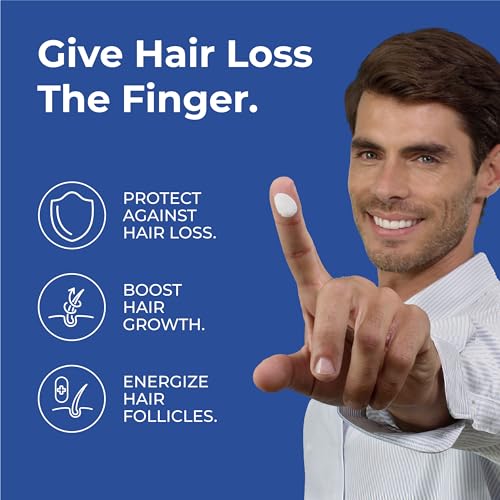 BosleyMD Mens Revive+ Densifying Foam for Hair Regrowth, 2 Month Supply