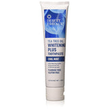 Desert Essence Whitening Plus Tea Tree Oil Toothpaste, Cool Mint, 6.25 oz
