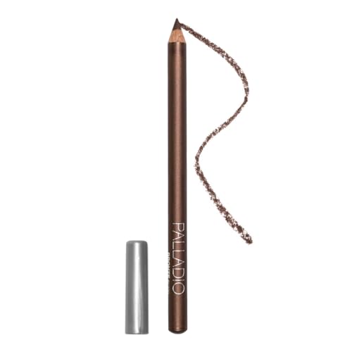 Palladio Wooden Eyeliner Pencil, Long Lasting, 1 Ct