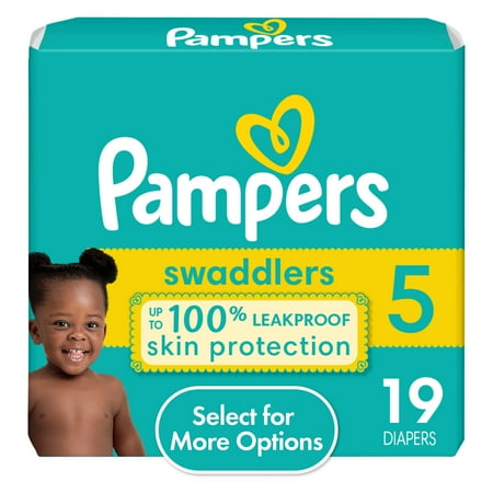 Pamper's Swaddlers Jumbo S5 Diapers 19ct