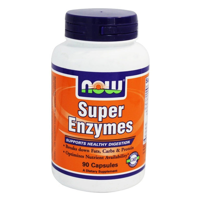 NOW Foods Super Enzymes Capsules, 90 Count