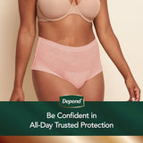 Depend Silhouette Incontinence Underwear for Women, Small, 16 ct