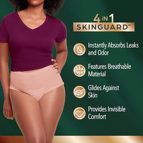 Depend Silhouette Incontinence Underwear for Women, Small, 16 ct