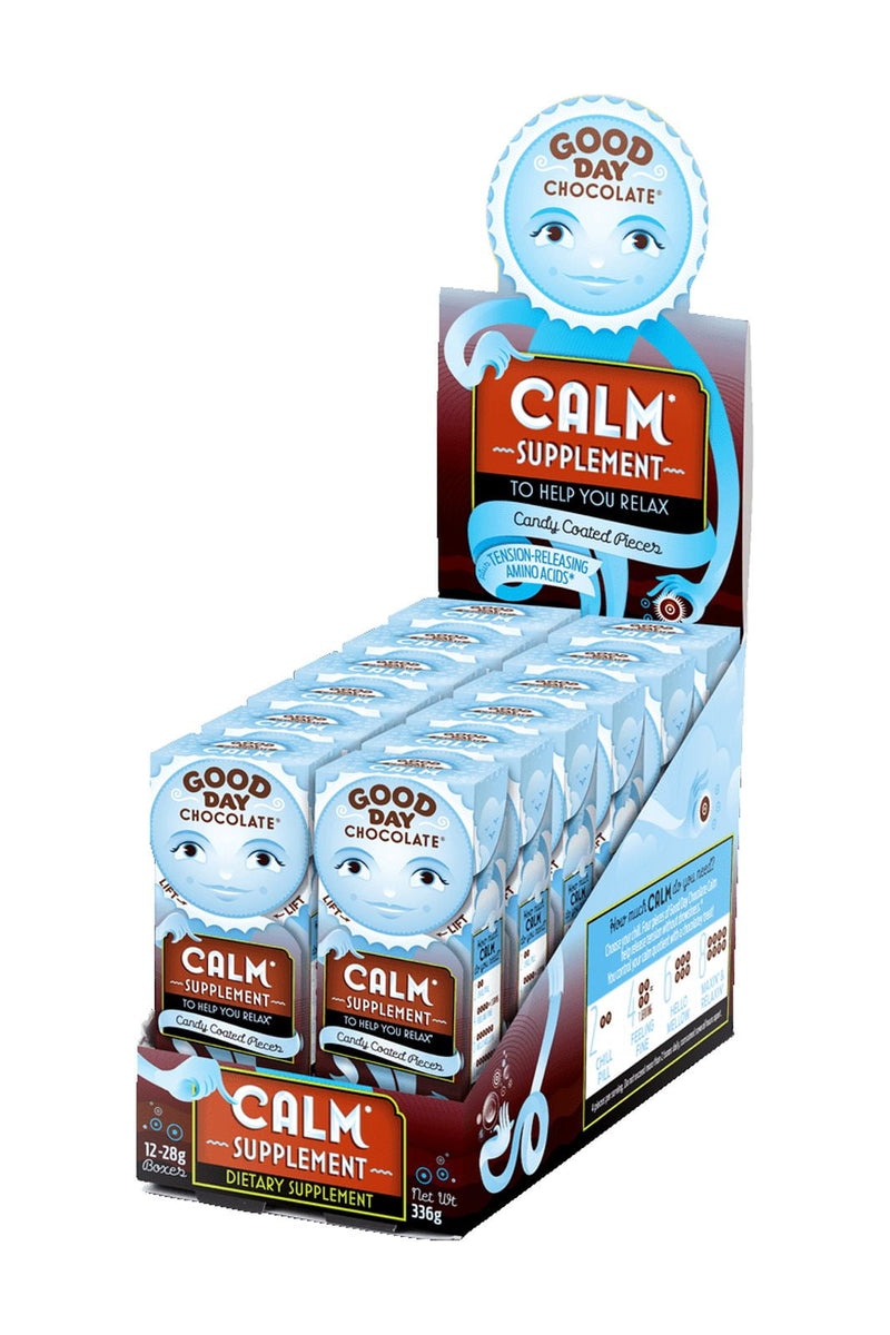 Good Day Chocolate, Milk Calm Dietary Supplement Twelve, 0.99 oz