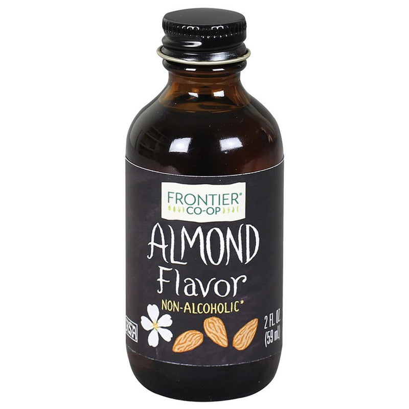 Frontier Co-op, Almond Flavor, Non-Alcoholic, 2 Fl Oz