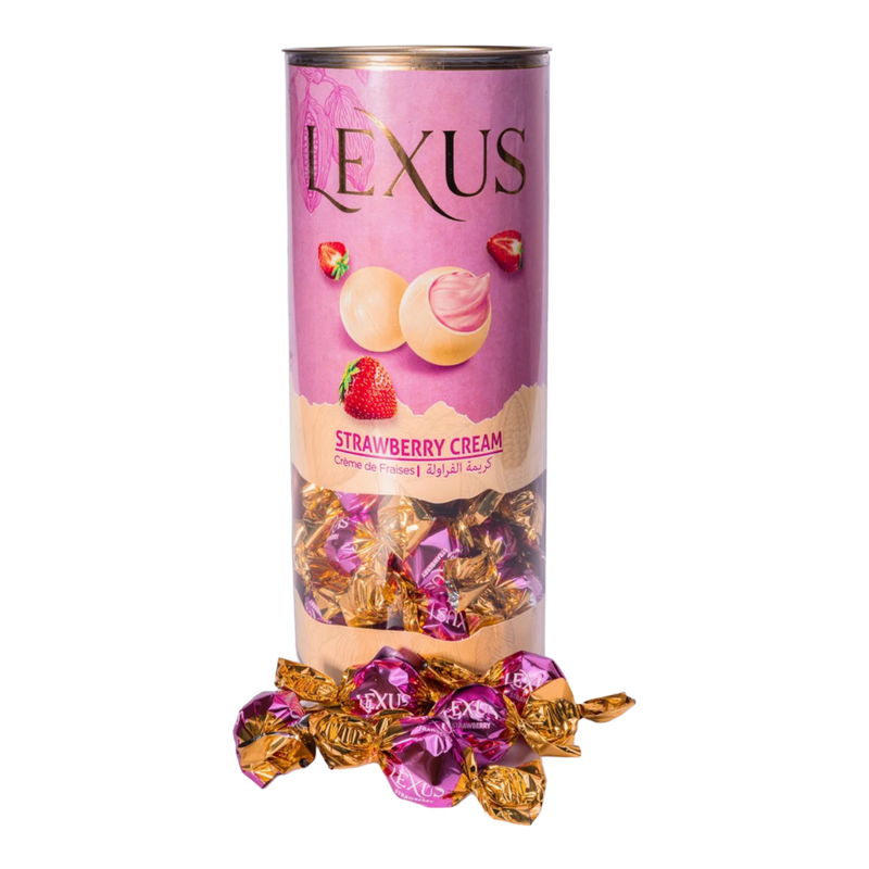 Lexus Choco Strawberry Cream Heart 180Gr