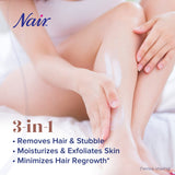 Nair Leg Mask Hair Remover Exfoliate Smooth 8oz