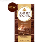 Ferrero Rocher Milk Chocolate Hazelnut Candy Bar, 3.1 oz