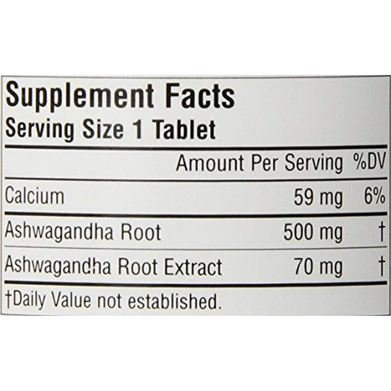 Planetary Herbals Ashwagandha 570mg Tablets 120ct