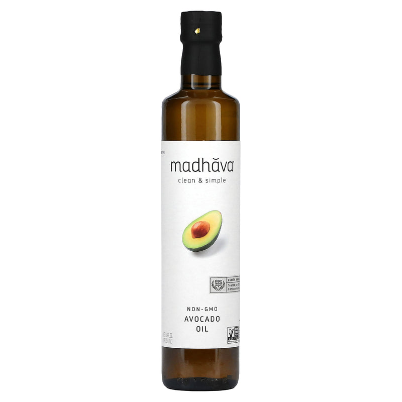 Madhava, Clean & Simple, Avocado Oil, 16.9 Fl Oz