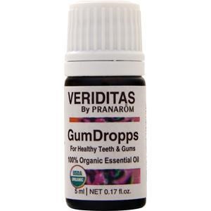 Pranarom Organic Gumm Dropps Essential Oil for Teeth & Gum 0.17 Fl Oz