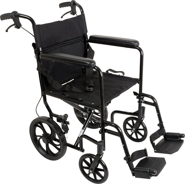 Carex ProBasics Aluminum Wheelchair with 1 2" R Ar Wheels