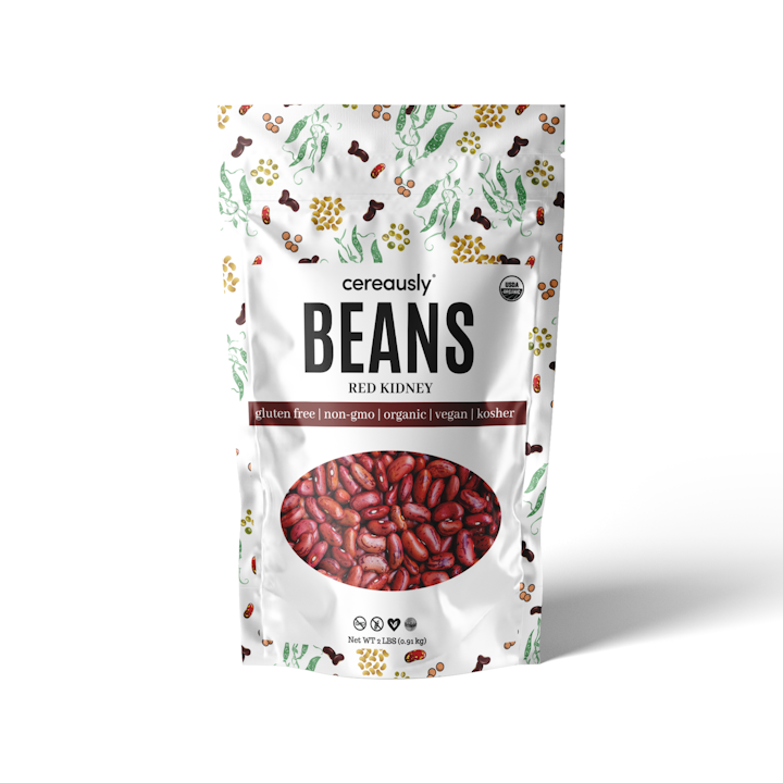 Cereausly Beans Red Kidney 1 Lb