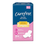 Carefree Ultra Thin Regular Pads with Wings - 28ct