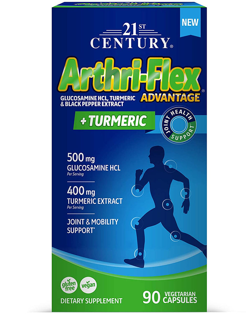 21st Century Arthri-Flex Advantage + Turmeric, 90 Veg Caps