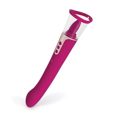 (Purple) Clit Licking Sucking Vibrator, 3 Sucking & 9 Licking Modes, G Spot Massage Wand Sex Toy for Women