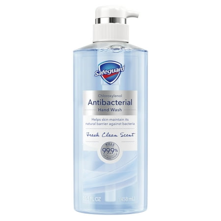 Safeguard Antibacterial Hand Wash  Fresh Clean Scent  15.5oz