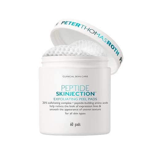 Peter Thomas Roth Peptide Skinjection Exfoliating Peel Pads 60 Pads