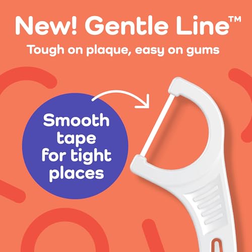 Plackers Gentle Floss Picks Fresh Mint