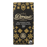 Divine Chocolate 70% Dark Chocolate Bar, 3 Oz