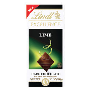 Lindt Excellence Lime Chocolate Bar