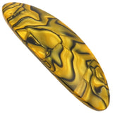 Camila Paris CP3139 French Hair Barrette Clip, Oval, Yellow