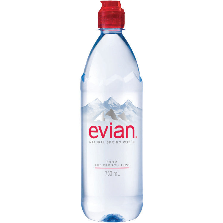 Evian Natural Spring Water 750ml