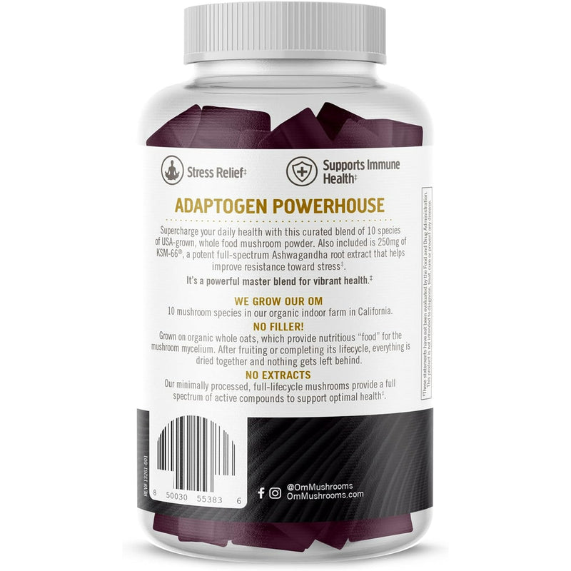 Om Master Blend Mushroom Gummies 56ct