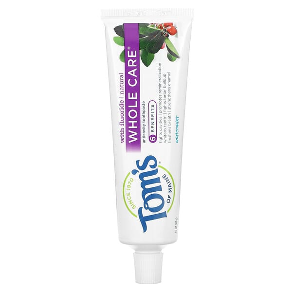 Toms Wholecare WinterMint Pasta de dientes 4oz